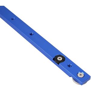 Aluminium Alloy Miter Bar Clamping Tool Slider Table Saw Gauge Rod T-Slot Track Bar Rail for Router Tables and Woodworking,300mm-Blue (300mm(11.8in), Blue(11.8in))
