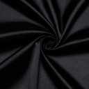 DiBanGu Mens Satin Dress Shirts Casual Long Sleeve Button Down Shirt Regular Fit Wrinkle Free Shiny Shirts for Men Party Prom (Small, Black)