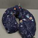 Supet Inflatable Dog Cone Collar Alternative After Surgery, Dog Neck Donut Collar Recovery E Collar for Neuter, Soft Dog Cone for Small Medium Large Dogs (XL(Neck 14"-18"), Star)