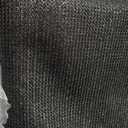 Patio 8 x 50 Fence Privacy Screen Black Commercial Grade Mesh Shade Fabric with Brass Gromment Outdoor Windscreen with Zipties