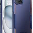 Poetic Neon Series Case Compatible with iPhone 15 Plus, Dual Layer Light Weight Slim Shockproof Protective Drop Protection Phone Case 2023 New Cover for iPhone 15 Plus (6.7 Inch), Navy Blue