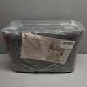 Washable Area Rug 6x9 Large Jute Like Rug for Living Room, Soft Non Slip Rugs Carpet for Dining Room Bedroom Cotton Boho Woven Braided Rugs Home Office Decor, Grey