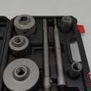 10-Pieces Concrete Hole Saw Kit with 3 Drill Bits and SDS Plus & Max Shank, Masonry Hole Saw Kit Size 30, 40, 65, 80, 100 MM for Brick, Block, Concrete Drilling.