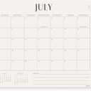 Jotsome Magnetic Calendar for Refrigerator 2026-2027, Monthly Fridge Calendar From Now to June 2027 13x11 inch, Easy Planning, Gift for the Holidays