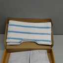 KEEPOW Reusable Mop Replacement Pads, Mop Pads Refills Compatible with Shark Vac Mop VM252 VM200 VC205 VM250 /QM250 VM190 VM200P12, Hardwood Floor Mop Pad with Upgraded Dirt Chamber