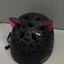 Krash! Leopard Kitty Black 8+ Helmet, Youth Girls