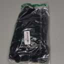 RXRXCOCO Ribbed Workout Sets for Women 2 Piece Backless Strappy Sports Bra Seamless Leggings Matching Set Yoga Outfits (Medium, #004 Black)