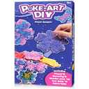 MDINGTD Toys for 4 5 6 7 8+ Year Old Girls, Poke Art Flower Bouquet with 8 Flowers & 2 Butterflies Arts and Crafts for Girls Ages 4-8 DIY Creative Activity Birthday Valentine Gifts Craft Kits