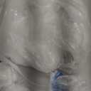 4 PCS Disposable Car Covers, 11.48Ft x 19.69Ft Clear Plastic Car Covers, Rainproof Dustproof Garage Covers with Elastic Band, Universal Protective Accessories for Most Cars (Transparent#M)