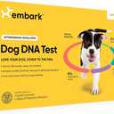 Embark Breed Identification Kit - Most Accurate Dog DNA Testing Kit - 99% Breed Ancestry Accuracy for Mixed Breed Dogs - Plus Relative Finder & Family Tree