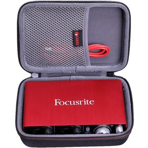 XANAD Case for Focusrite Scarlett Solo or 2i2 (3nd Gen) Audio Interface -Hard EVA Storge Bag
