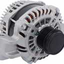Alternator Replacement ALM3587 Compatible with Jeep Cherokee 14-19 2.4L, for Compass 17-22, for Renegade 15-21,for Dodge Dart 13-16,for Chrysler 200 2.4L 15-17,12V 160A 6-Groove