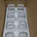 Drinking Glasses Set of 8, Glassware Set Includes 8 Rocks Glasses Heavy Base Glass Cups for Water, Juice, Beer, Wine, and Cocktails