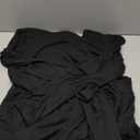 PRETTYGARDEN One Piece Jumpsuits for Women Dressy Casual Long Sleeve Crewneck Wide Leg Romper Overalls Spring Outfits 2026 (X-Large, Black)