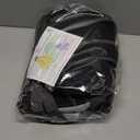 Pawaboo Pet Dog Carrier Backpack, Puppy Dog Travel Front Carrier for Small Medium Dogs Cats, Adjustable Breathable Dog Carrying Backpack with Safety Strips for Hiking, Walking (Black L Up to 14 lbs)