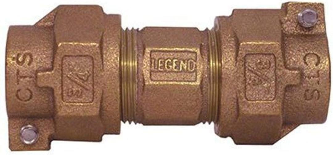 LEGEND VALVE AND FITTING, 3/4" 313-214NL Pack Joint Union, Copper