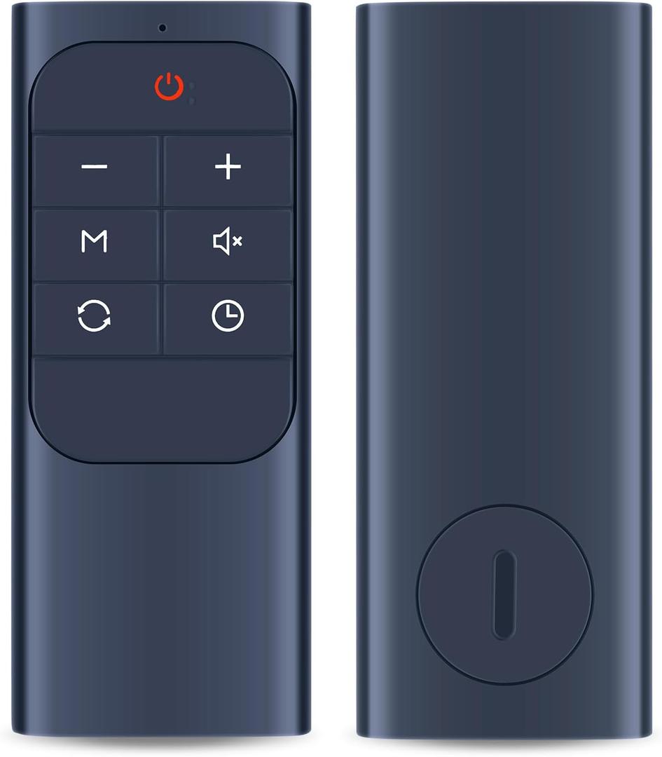Replacement Remote Control for Dreo General Serial Tower Fan & Space Heater, and The CF511/CF511S Fan, Black