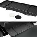 YHTAUTO Behind Screen Storage Tray for Tesla Model Y Juniper 2025 2026 (Premium & Performance), Tesla Model 3 Highland 2024 2025 2026, Screen Storage Box Non-Slip Sunglass Holder Interior Accessories