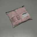 SweatyRocks Women's Summer Striped Top Button Down Slim Fit Shirts Short Sleeve Tee Shirt (Pink, L)