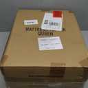 WhatsBedding Memory Foam Mattress Topper Queen Size, with 3D Bubble Mattress Pad Cover Fabric, Cozy Quilted 100% Cotton Layer for Back Pain, White,60"x80"