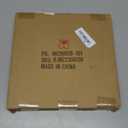 HORLIMER Floating Corner Shelf Wall Mount, Set of 3 Rustic Wood Corner Wall Shelves with Fence for Bedroom, Living Room, Bathroom, Kitchen, Brown