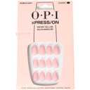 OPI xPRESS/ON Press on Nails | Short Round Classic, Long Almond & Coffin Shape Press-On Professional Nail Art Kit (Bubble Bath | Soft Nude Pink)