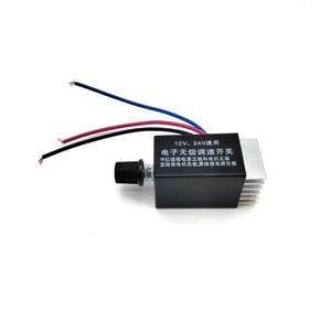 3-wires DC 12V/24V Motor Speed Control Switch Car Truck RV Heater Fan Controller
