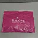 RSLOVE Women Sexy Lingerie Set Satin Bow Tie 2 Piece Bra and Panty Sets Size Small