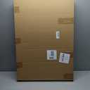 RV Window with Integrated Exhaust Fan, 30" W x 20" H, DOT-Compliant Sliding Replacement for Campers Cargo and Trailers, Complete with Trim Ring