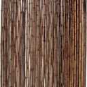 Backyard X-Scapes Bamboo Fencing Decorative Rolled Fence Panel 6 ft H x 8 ft L Caramel Brown (0.75 in D x 72 in H x 96 in L)