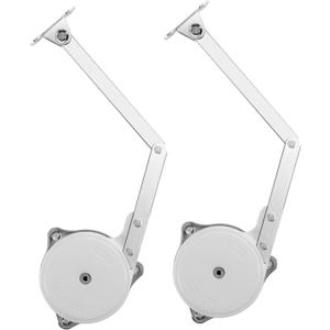 Lid Stay Hinge Soft Close Safety Lid Support Toy Box Chest Hinges for Upward and Top Opening Flap Doors 2 Pack