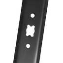 942-0741A Mower Blades Compatible with MTD Cub Cad et 21" Mower Deck, Mulching Blades Fit for Troy-Bilt TB130 TB210 Cub Cad et CC999ES SC500E, Replace 742-0741A 942-0741, 1 Pack