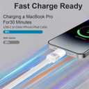 3 x MaxRenard Charger Cable for iPhone (2Pack, 3FT) 27W Fast Charging Cord True Silicone Data Cord for iPhone 14 13 12 11 Pro Max XR XS X 8 7 6 Plus SE iPad and More (White+Green)