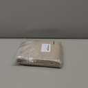 OWENIE Sally Stone Short Blackout Curtains for Bedroom Living Room 45 Inch Length 2 Panels Set, Solid Energy Saving Insulated Bathroom Window Treatment Curtains Blackout Drapes, W40 x L45, Stone