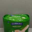 FitRight Adult Diapers, Extra Heavy Absorbency, S (Waist Size 20in-32in), 20 Count, OptiFit Incontinence Briefs for Men and Women, Disposable, Moisture Wicking, Leak Protection