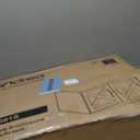 Feandrea Cat Litter Box Enclosure, Litter Box Furniture Hidden with Removable Divider, Indoor Cat House, End Table, 31.5 x 20.9 x 19.7 Inches, Greige UPCL002G01