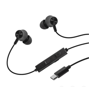 Helix Active Noise Cancelling USB C Earbuds - Black