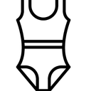 Women’s One-Piece Swimsuit – Teal Blue, Cut-Out Front Design, Adjustable Straps, Soft Lining, Size M