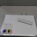 Lincia 12 x 16 Magnetic Dry Erase Chore Chart Board for Family Adults Double Side Family 2 in 1 Combo Chore Board Weekly Calendar Aluminum Frame for Wall 8 Markers 1 Eraser(Adults Style)