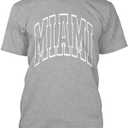 Miami - Florida - Throwback Design - Classic T-Shirt, Large