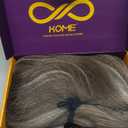 KOME Ash Brown Synthetic Lace Front Wig,136 Short Straight Glueless Bob Wig for White Women Daily Use 10INTTF4/606