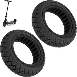 MIMIRACLE 10x2.7-6.5 Scooter Solid Tires 2 Pack- Electric Scooter 10 Inch Wheels Replacement for Hover-1 Alpha, Evercross H5, Emove Cruiser, Hiboy max3, Kugoo M4 Pro, Zero 10x, Dualtron