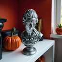 Halloween Character Decoration Sculpture, Vintage Simple Art,Decorations Applicable Home,Living Room,Bedroom,Office Desk Table Indoor,Halloween Party Decorations Statue (10inch, Ms.)