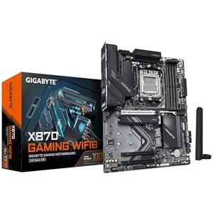GIGABYTE X870 Gaming WIFI6 AMD AM5 LGA 1718 Motherboard, ATX, DDR5, 3X M.2, PCIe 5.0, USB4, WiFi 6, 2.5GbE LAN, EZ-Latch 