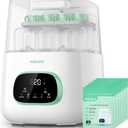 Upgraded Bottle Washer Pro, All-in-One Baby Bottle Washer and Sterilizer & Dryer, Cleaning Machine for Bottles, Pump Parts & Baby Essentials, Replaces Hand Washing, Mothers Day Gifts for Women
