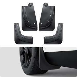 BASENOR 2026 2025 Tesla Model Y Juniper Mud Flaps Splash Guards [No Drilling No Tape] All-Weather Mud Guard, Tire Protector Mudflaps for Model Y Juniper 2025 2026 (Standard, Premium & Performance)