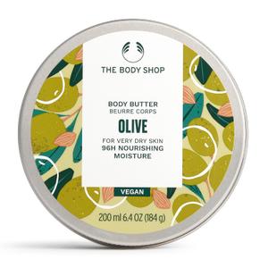 The Body Shop Olive Body Butter  Nourishing & Moisturizing Skincare for Very Dry Skin  Vegan  6.75 oz