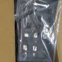 Jimen Fit for Jeep Wrangler JL JLU 4XE 2018-2025 & Gladiator JT 2020-2025, Upgrade 2PCS Metal Rear Door Pockets Organizer Storage Box