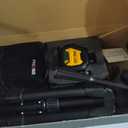 PREXISO 360 Laser Level with Tripod & 2 Plumb Dots - IP54 Rechargeable Point Cross Laser Level Self-Leveling- Lazer Leveler Tool 3 Brightness Settings, Plumb Spot Lazer Level for Construction, Ceiling