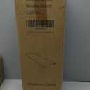 QILLOWAY Indoor/Outdoor Bench Cushion, Thick Upholstery Foam Couch Swing Pads with Ties,48-Inches,Red